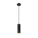 SLV Enola Luce Pendente Aluminium Nero 150cm | Adatto per 1x E27 