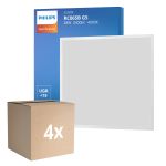 Confezione Multipack 4x Philips Pannello A LED Ledinaire RC065B 28W 3400lm - 840 Bianco Freddo | 60x60cm - UGR <19