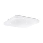 Eglo Parete e Luce da soffitto Frania-S Acciaio Bianca 14.6W 1600lm - 840 Bianco Freddo | IP44 