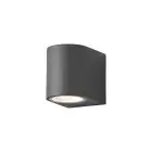 D'Lite Luce Da Parete Vossem Aluminium Nero | IP54 - Adatto Per 1x GU10
