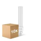 Confezione Multipack 10x Noxion Lucent PL-S LED 4.3W 540lm - 830 Luce Calda -  | 2-Pin - Sostitutiva 9W