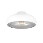 Eglo Luce da soffitto Mogano Bianca, Argento | Adatto per E27